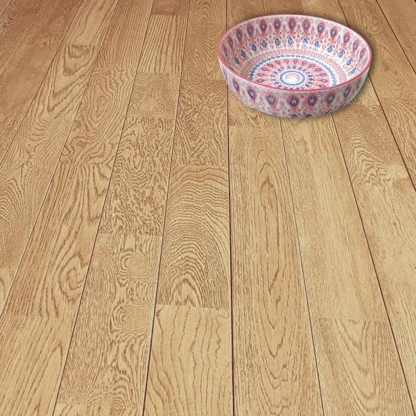 Abbey Gall 120mm Natural Oak Lacquer Solid FJ Wood 