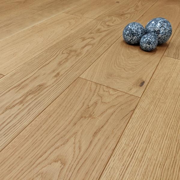 Abbey Kitzen 13mm Oak Brushed Matt Lacquer Engineered Wood Flooring