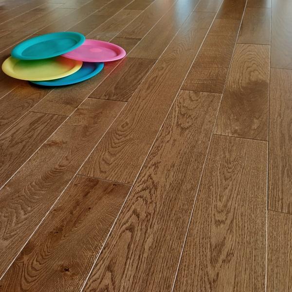 Abbey Loches 14mm Lacquered Harvest Oak Engineered Floor