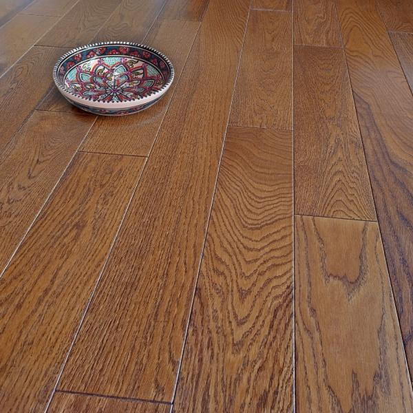 Abbey Orbais 18mm Lacquered Coffee Oak Engineered Floor