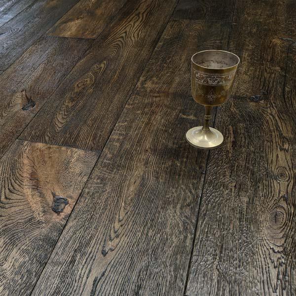 Loire Bearskin Distressed Heavy Brushed 15mm Engineered Floor