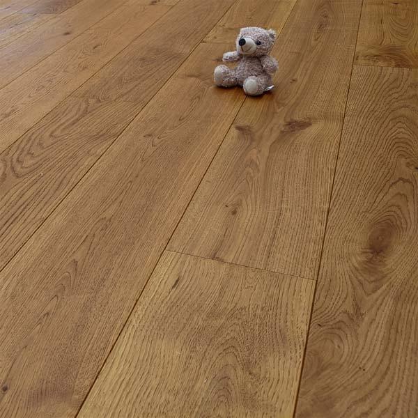 Manor Hanbury 14mm Golden Oak Brushed Matt Lacquer Engineered Floor