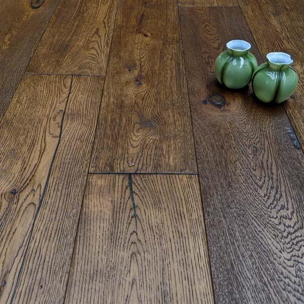 Loire Honey Distressed Heavy Brushed 15mm Engineered Floor